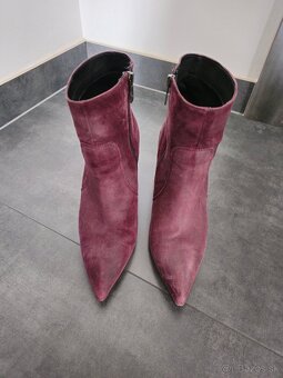 Kožené kotníčky Lazarini - 3