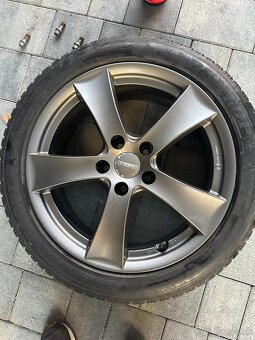 R17 Dezent TTX9 Elektrony + Zimné gumy Dunlop 205/50/R17 - 3