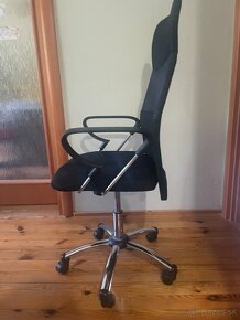 Kancelárska stolička, látková - 3
