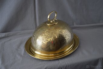 Mosadzný servírovací zvon - 3