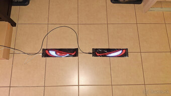 2x Led oci na kamion / Truck Devil Eye LED Matrix panel - 3