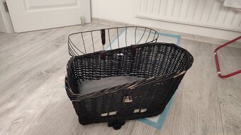 Košik pre zvierata + zadny nosič na bicykel - 3