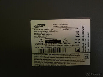 Predám televizor Samsung UE32F4000AW - 3