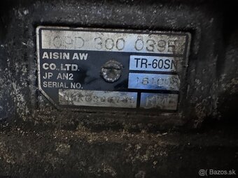 VW Touareg prevodovka aisin 09D300039E - 3