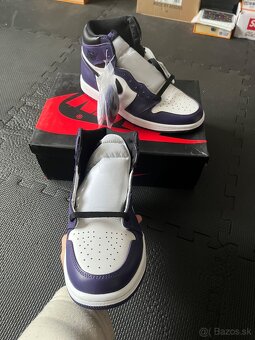 Nike Air Jordan 1 Metallic Purple - 3