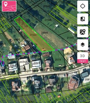 Pozemok Krušetnica o výmere 1697 m² - 3