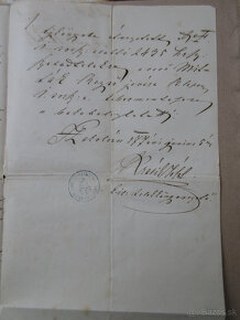 Listina r. 1876 Skalica, písaná po slovensky, - 3
