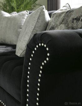 Luxusná sedacia súprava v štýle chesterfield - 3