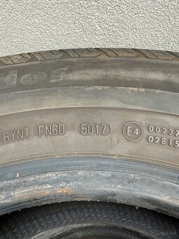 4ks letné pneumatiky 215/70 R15C DOT5017 - 5-7mm - 3
