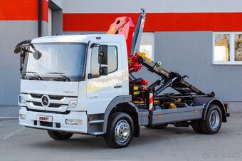 MERCEDES ATEGO HÁKOVÝ NOSIČ KONTAJNEROV HYDRAULICKÁ RUKA EU5 - 3