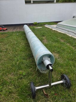 solárna plachta 8m x 3,6m + navíjacie zariadenie - 3