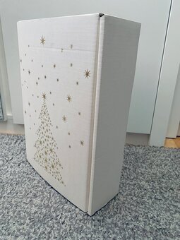 Vianočná darčeková krabica, box - 3