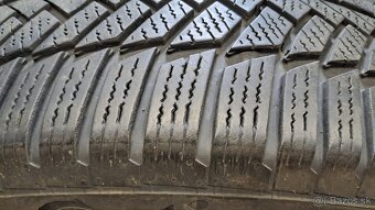 Predám 3ks jazdené zimné 235/55r18-100H Continental - 3