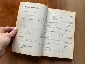 Matematika na prijímacie skúšky na stredné školy - Príklady - 3