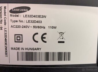 Funkčný LED TV Samsung 32" - 3
