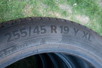 Predám Continental AllSeasonContact 255/45 R19 Y XL - 3