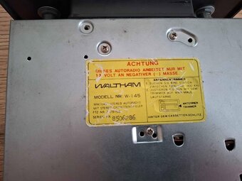 Autoradio WALTHAM NR:I 45 - 3