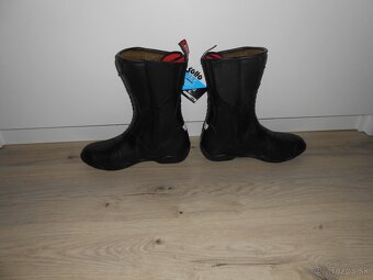 Predam nove damske kozene moto cizmy znacky IXS TOUR - 3
