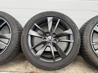 ORIGINAL ŠKODA OCTAVIA 3 5x112 R17 225/45 R17 ZIMA - 3