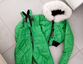 Krasna zelena damska lyziarska kombineza NOVA - 3