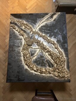 Luxusný 3D obraz – ručne robený originál - 3