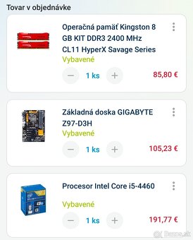 Set MB, CPU, RAM - 3