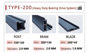 Bioklimaticka pergola 6x3m - 3