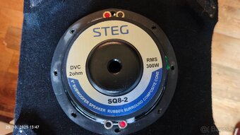 8" subwoofer Steg SQ8-2 s bednou - 3