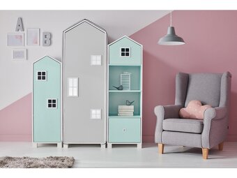 2x Detská skriňa domček City - 3