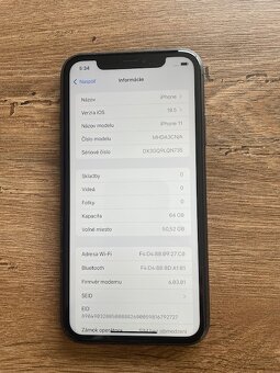 Krásny Iphone 11 64GB batéria 85 percent - 3