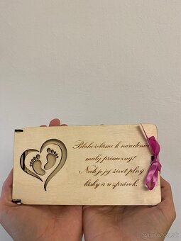 Drevené obálky na peniaze - 3