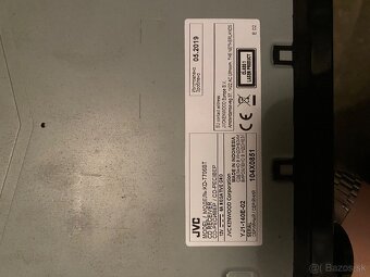 Bluetooth Autorádio 1DIN JVC - 3