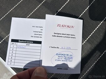 Zlaty prsten s briliantom - 3