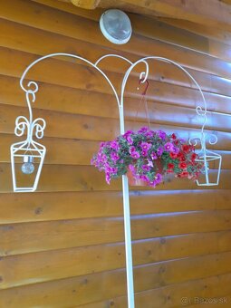 Stojan na kvety s lampášmi 270cm - 3
