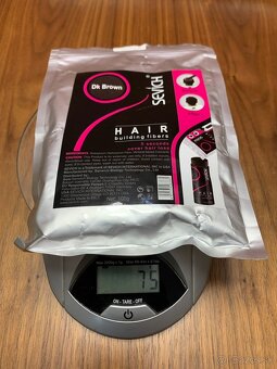 Zahusťovač vlasov 100g, 60g, 2x aplikátor, pumpička, hrebeň - 3