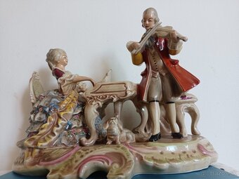 Soška porcelán, perfektní stav, Německo - 3