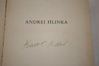 Karol Sidor: ANDREJ  HLINKA 1864-1926 (s podpisom K.Sidora) - 3
