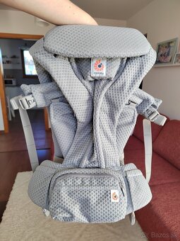 Nosič ERGOBABY - OMNI DELUXE Mesh - Pearl Grey - NOVÝ - 3
