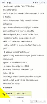 Jedálenská stolička - 3