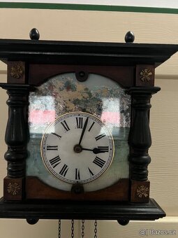 Starožitné kyvadlové hodiny - 3