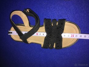 Sandalky dievcenske veľkosť 34 - 3