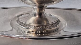Strieborný empírový omáčnik - 559 gr - 3