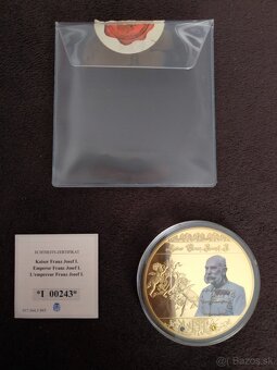 Medaila Cisár Franz Josef I. - 3
