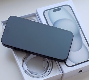 iPhone 15 Black BATERIE 100% TOP - 3