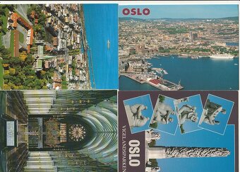 Pohľadnice Norge Norsko - 3