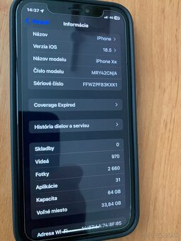 Predám Apple Iphone XR s novým displejom a batériou - 3