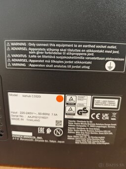 konica minolta c3320i - 3