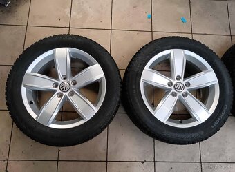 Disky 17" original VW + zimne pneu nokian - 3