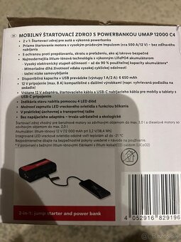 Mobilny Štartovaci Zdroj s Power-bankou - 3