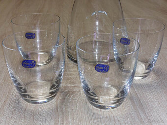 Karafa+poháre, štamperlíky - 3